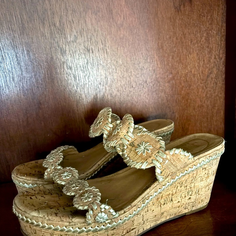 Jack Rogers Wedges -size 8.5
